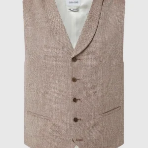 Aktion ? CG – Club Of Gents Weste Aus Baumwolle Modell ‘Paddy’ – Rot ? 9