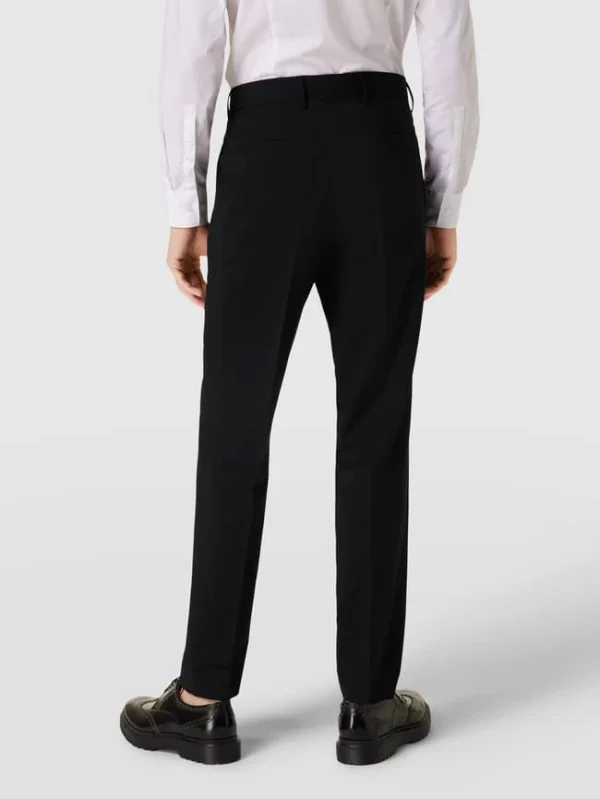 Neu ? BOSS Slim Fit Anzughose Modell ‘Genius’ – Schwarz ? 6