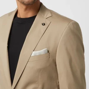 Top 10 ? Carl Gross Modern Fit 2-Knopf-Sakko Mit Stretch-Anteil Modell ‘Sander’ – Beige ? 12
