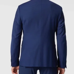 Angebote ? CG – Club Of Gents Slim Fit 2-Knopf-Sakko Mit Pattentaschen Modell ‘Caden’ – Marineblau ? 15