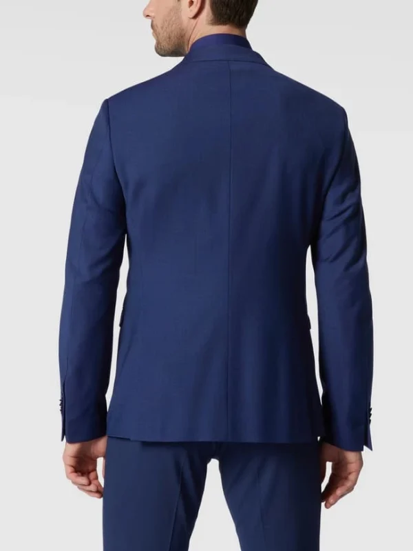 Angebote ? CG – Club Of Gents Slim Fit 2-Knopf-Sakko Mit Pattentaschen Modell ‘Caden’ – Marineblau ? 6
