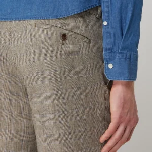 Blitzangebot ? Carl Gross Anzughose Aus Leinen Modell ‘Tomte’ – Mittelbraun ⭐ 11