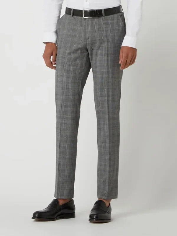 Coupon ✔️ DIGEL Extra Slim Fit Anzughose Mit Stretch-Anteil Modell ‘Nanno’ – Anthrazit ? 5