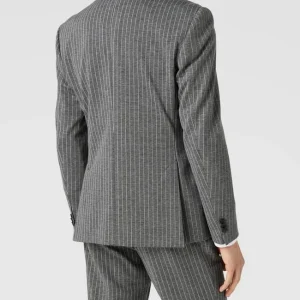 Beste Bewertungen von ? JOOP! Collection Extra Slim Fit 2-Knopf-Sakko Mit Nadelstreifen – Hellgrau ? 15