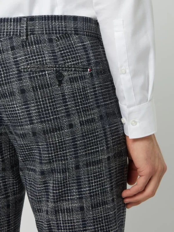 Beste Bewertungen von ? Tommy Hilfiger Slim Fit Anzughose Mit Woll-Anteil – Marineblau ⭐ 4