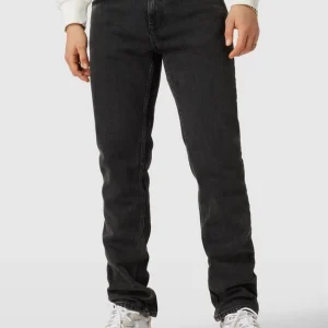 Aktion ❤️ REVIEW Straight Fit ? Jeans Im 5-Pocket-Design – Schwarz ? 13
