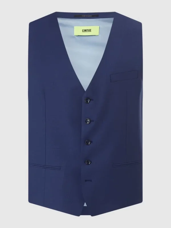 Top 10 ? Cinque Weste Mit Schurwoll-Anteil Modell ‘Cicastello’ – Blau ? 1