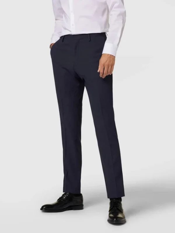 Rabatt ⌛ Brax Regular Fit Hose Aus Schurwoll-Mix Mit Stretch-Anteil Modell ‘Enrico’ – Schwarz ? 5