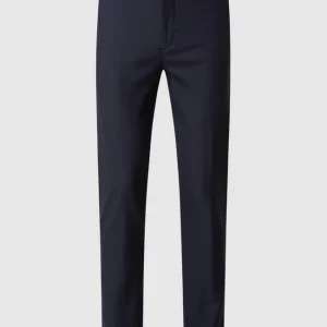 Neu ✔️ MOS MOSH Slim Fit Anzughose Mit Stretch-Anteil Modell ‘Russel’ – Marineblau ? 9