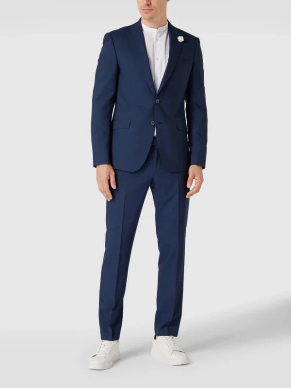 Bester Verkauf ? JOOP! Collection Bundfaltenhose Mit Eingrifftaschen – Marineblau ✔️ 1