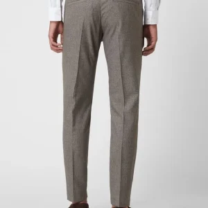 Budget ? Pierre Cardin Anzughose Mit Stretch-Anteil Modell ‘Rick’ – Aubergine Meliert ? 15