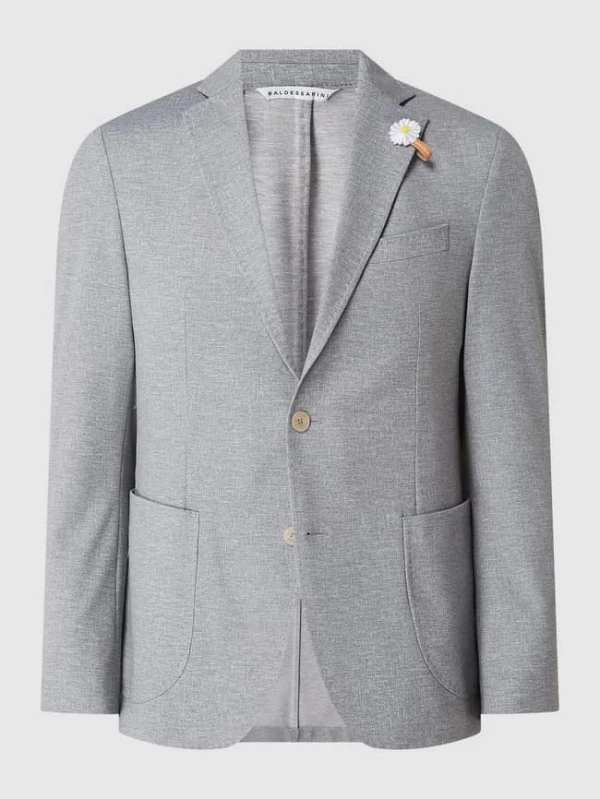 Besorgen ? Baldessarini Slim Fit 2-Knopf-Sakko Mit Stretch-Anteil Modell ‘Seba’ – Hellgrau ? 1