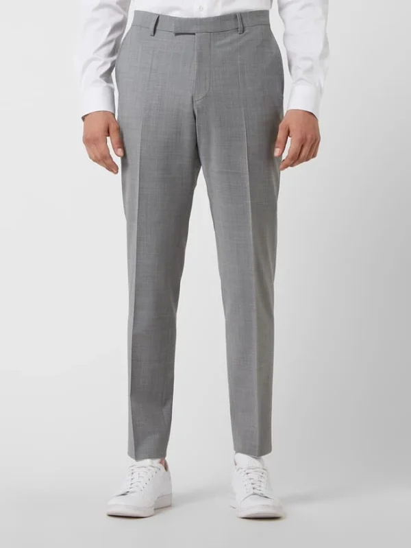 Blitzangebot ⭐ Pierre Cardin Regular Fit Anzughose Aus Schurwollmischung Modell ‘Ryan’ – Hellgrau ? 5
