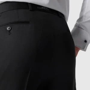 Besorgen ? Carl Gross Modern Fit Anzughose Aus Schurwolle – Schwarz ? 11