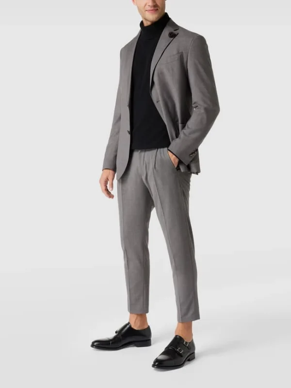 Schlussverkauf ✨ Windsor Shaped Fit 2-Knopf-Sakko Aus Schurwolle Modell ‘Travel-W’ – Anthrazit ? 1