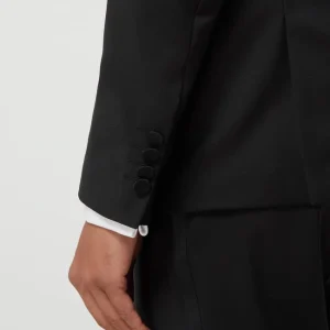 Top 10 ✨ CG – Club Of Gents Slim Fit Smokingjacke Aus Schurwolle Modell ‘Princeton’ – Schwarz ? 18