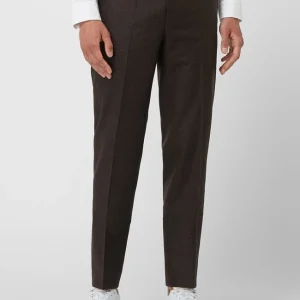 Neu ? Hiltl Regular Fit Anzughose Aus Schurwolle Modell ‘Piacenza’ – Dunkelbraun ? 13