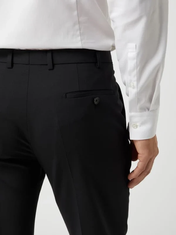 Großhandel ✨ DIGEL Anzughose Mit Stretch-Anteil Modell ‘Noah’ – Schwarz ❤️ 4