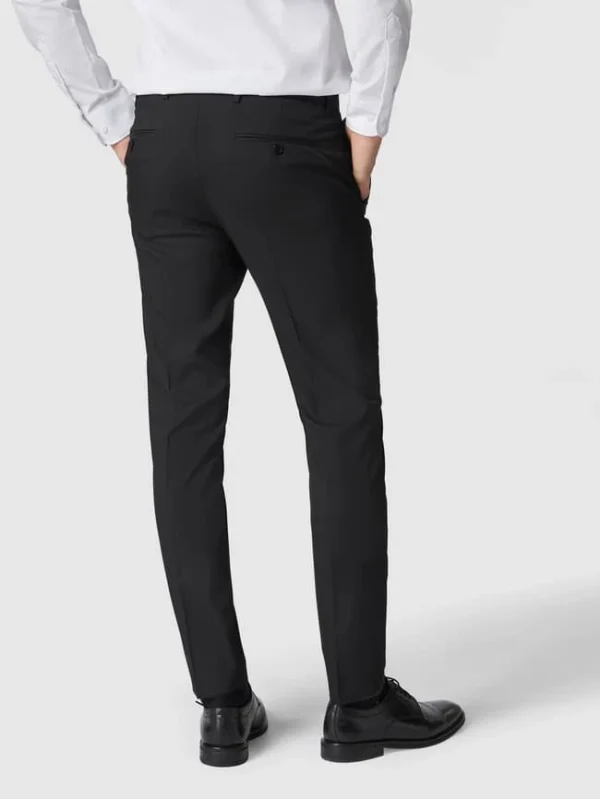 Blitzangebot ❤️ Montego Anzug-Hose Mit Stretch-Anteil – Schwarz ? 6