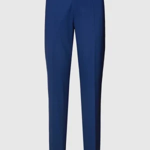 Schlussverkauf ? BOSS Slim Fit Anzughose Aus Schurwoll-Mix Modell ‘Genius’ – Marineblau ? 9