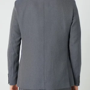 Schlussverkauf ? Matinique Slim Fit 2-Knopf-Sakko Mit Leinen-Anteil Modell ‘Mageorge’ – Marineblau ? 16
