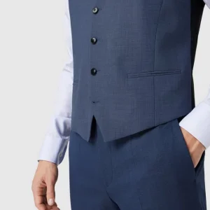 Coupon ? HUGO Weste Aus Schurwollmischung – Bleu ? 11