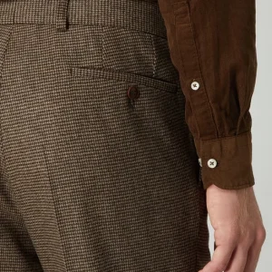 Auslauf ? Carl Gross Modern Fit Anzughose Aus Wollmischung Modell ‘Shiver’ – Beige ? 11