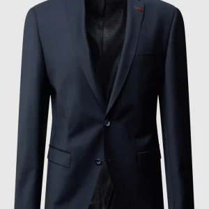 Coupon ? Roy Robson Slim Fit 2-Knopf-Sakko Aus Schurwollmischung – Marineblau ? 10