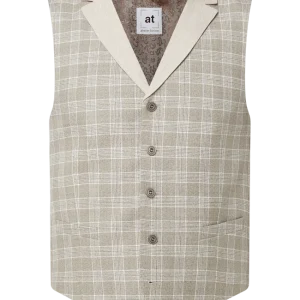 Angebote ? Atelier Torino Weste Aus Schurwoll-Leinen-Mix Modell ‘Sabino’ – Beige ? 9