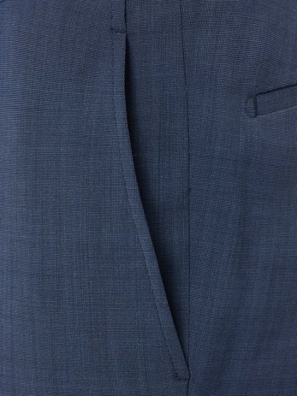 Schlussverkauf ? Daniel Hechter Modern Fit Anzughose Mit Stretch-Anteil – Blau ✨ 3