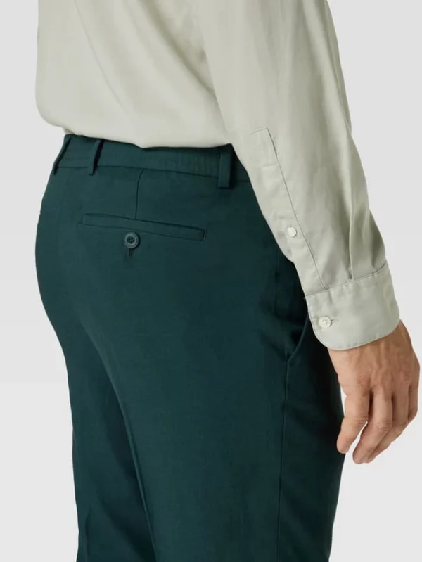 Blitzangebot ? MCNEAL Hose Mit Bundfalten – Grün ? 4