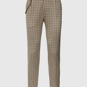Großhandel ? Cinque Slim Fit Bundfaltenhose Mit Karomuster Modell ‘CiSand’ – Sand ✨ 9