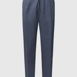 Schlussverkauf ? BOSS Hose Mit Label-Details Modell ‘Perin’ – Marineblau ? 9