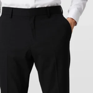 Angebote ? BOSS Slim Fit Anzughose Aus Schurwoll-Mix Modell ‘Genius’ – Anthrazit ? 11