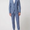 Schlussverkauf ? Selected Homme Slim Fit 2-Knopf-Sakko Mit Leinen-Anteil Modell ‘Oasis’ – Blau ? 7