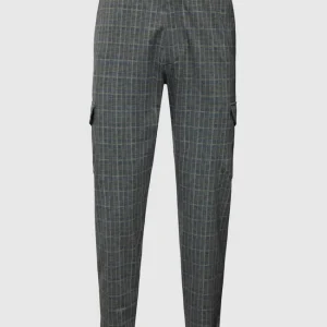 Brandneu ? Cinque Stoffhose Mit Karo-Muster Modell ‘CiBotto’ – Mittelgrau ? 9