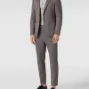 Blitzangebot ? JOOP! Collection Extra Slim Fit 2-Knopf-Sakko Mit Hahnentrittmuster – Mittelbraun ? 17