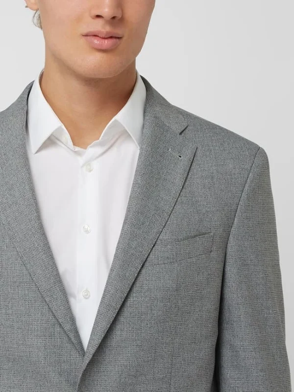 Beste Bewertungen von ? Pierre Cardin Slim Fit 2-Knopf-Sakko Mit Stretch-Anteil Modell ‘Michel’ – Hellgrau ? 4