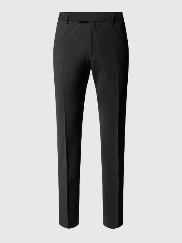 Angebote ? Strellson Slim Fit Anzughose Mit Stretch-Anteil ‘Flex Cross’ – Schwarz ? 3