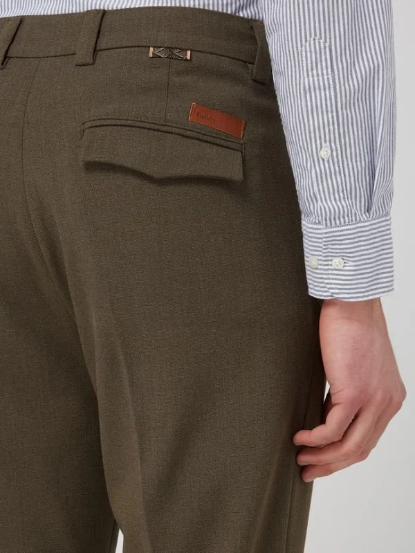 Brandneu ? MOS MOSH Bundfaltenhose Mit Stretch-Anteil Modell ‘Andrew Julian’ – Grün ? 4