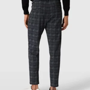 Billig ? Drykorn Hose Mit Allover-Muster Modell ‘Chasy’ – Dunkelblau ? 15
