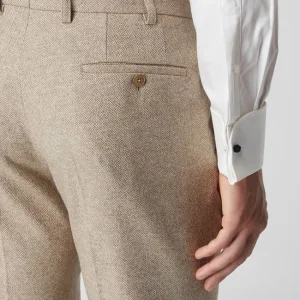 Bester Verkauf ? DIGEL Modern Fit Anzughose Mit Seide-Anteil – Beige ⭐ 11