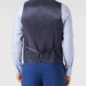 Großhandel ? BOSS Weste Mit Paspeltaschen Modell ‘Huge Vest’ – Marineblau ? 15