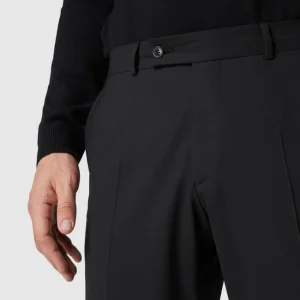Billig ? Daniel Hechter Modern Fit Anzug-Hose Mit Stretch-Anteil – Schwarz ? 11