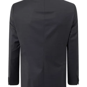 Auslauf ❤️ BOSS Regular Fit 2-Knopf-Sakko Aus Schurwollmischung Modell ‘Jasper’ – Anthrazit ? 12