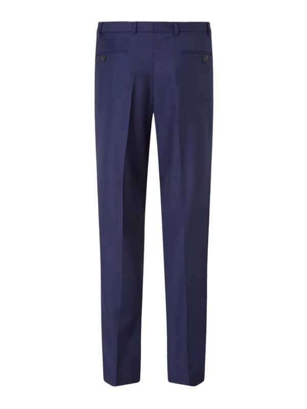 Billig ? DIGEL Modern Fit Anzughose Aus Schurwolle Modell ‘Per’ – Royalblau ? 4