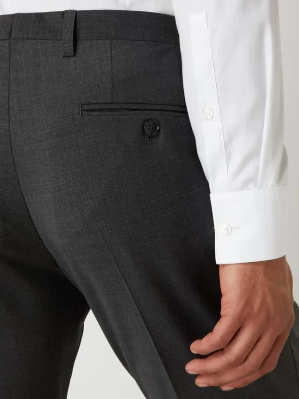 Budget ? Cinque Super Slim Fit Anzughose Mit Stretch-Anteil Modell ‘Cicastello’ – Mittelgrau ? 4