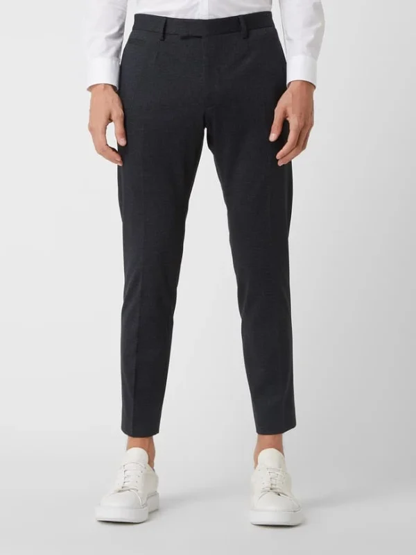 Auslauf ? Strellson Extra Slim Fit Anzughose Aus Jersey Modell ‘Kynd’ – Schwarz ? 5