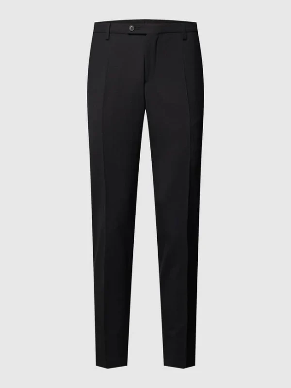 Am billigsten ? CG – Club Of Gents Slim Fit Anzughose Aus Schurwolle Modell ‘Cedric’ – Dunkelgrau ✔️ 3