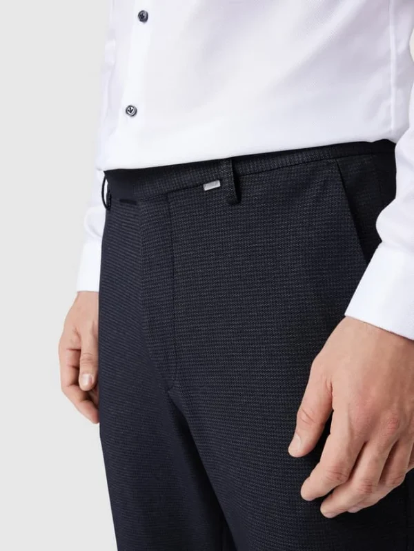 Bestpreis ? Cinque Anzughose Mit Bügelfalten – Marineblau ? 4